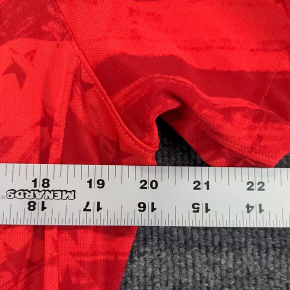 Nike Dri-Fit USA Soccer Jersey Womens Large Short Sleeve Red Crew Neck - Picture 14 of 14